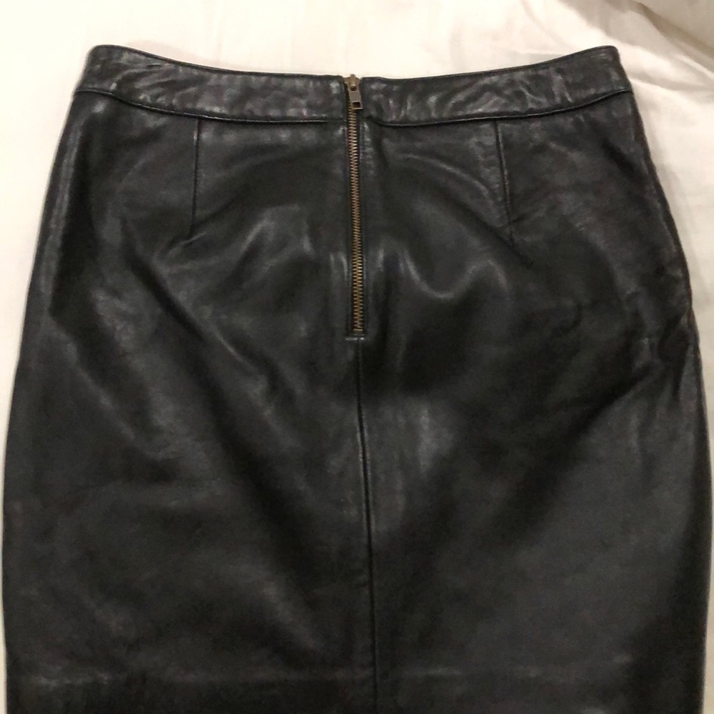 Mason Leather skirt. Never worn - Picture 4 of 5